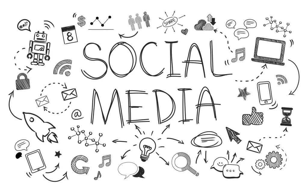 illustration-social-media-concept